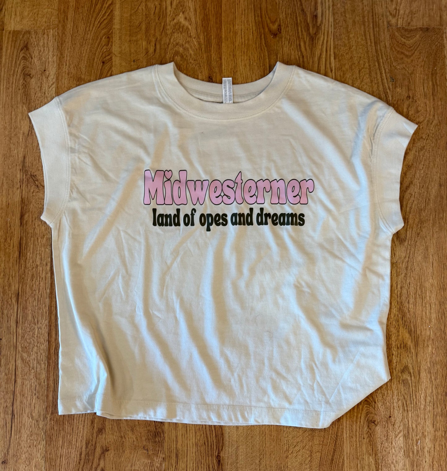 Midwesterner...Land of Opes and Dreams LAT Muscle Tee