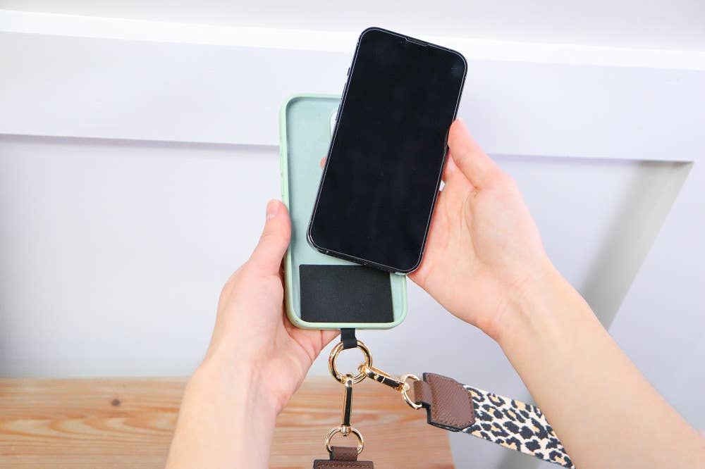 Clip & Go Chain Crossbody Phone Accessory