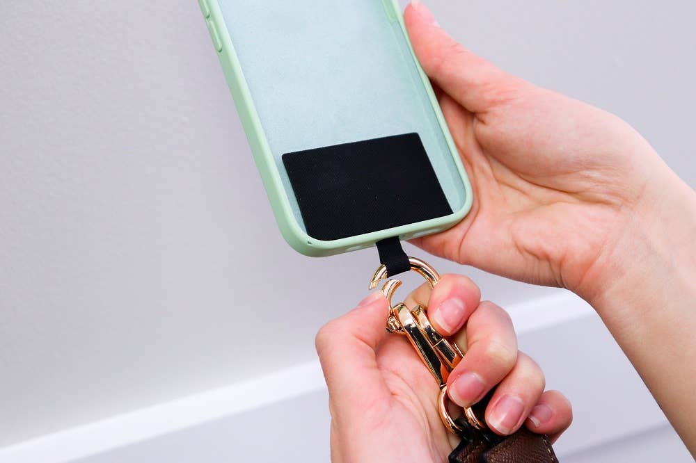 Clip & Go Chain Crossbody Phone Accessory