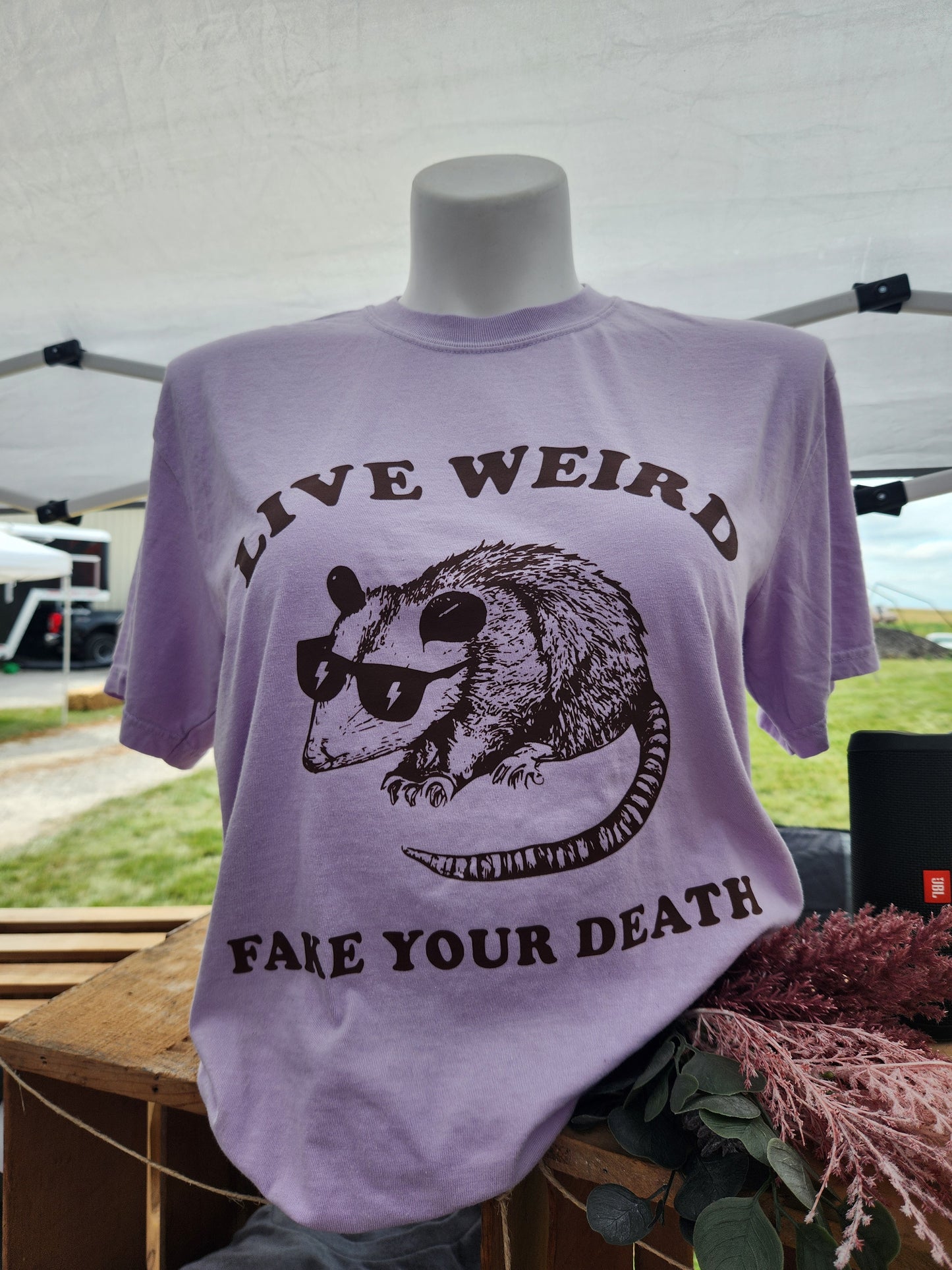 Live Weird....Comfort Colors Graphic Tee