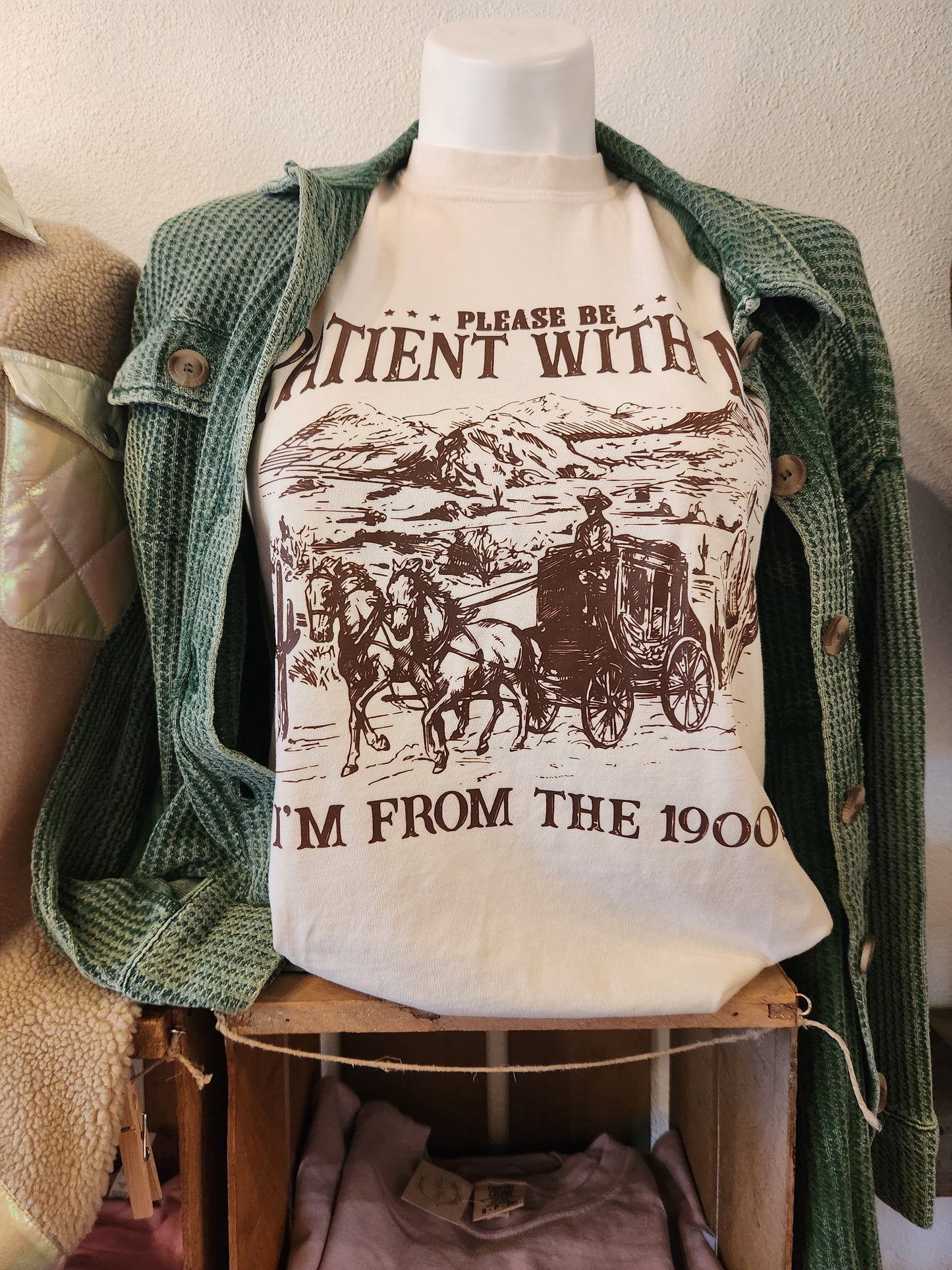 Please Be Patient....Comfort Colors Graphic Tee