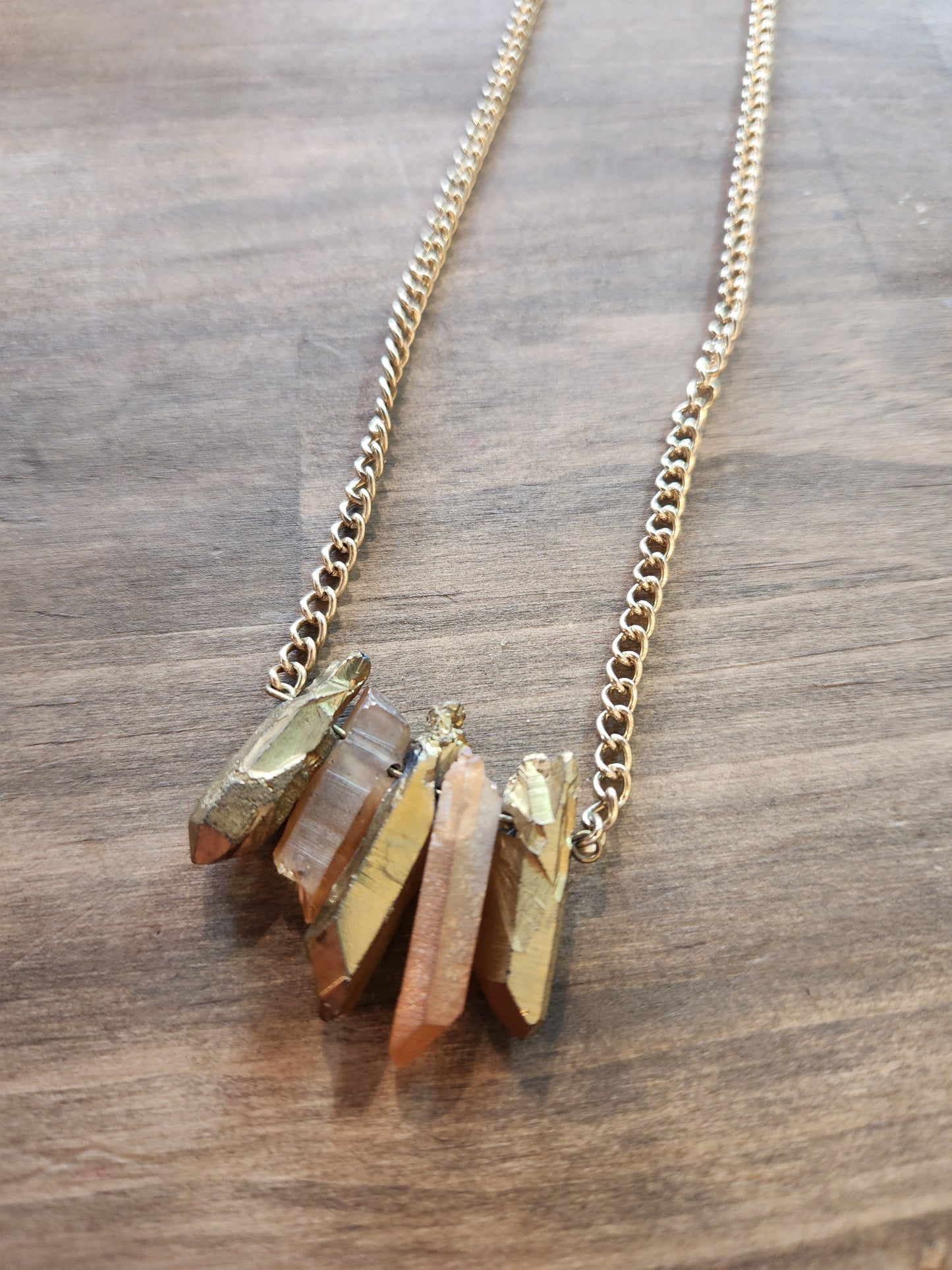 Gold Bar Necklace