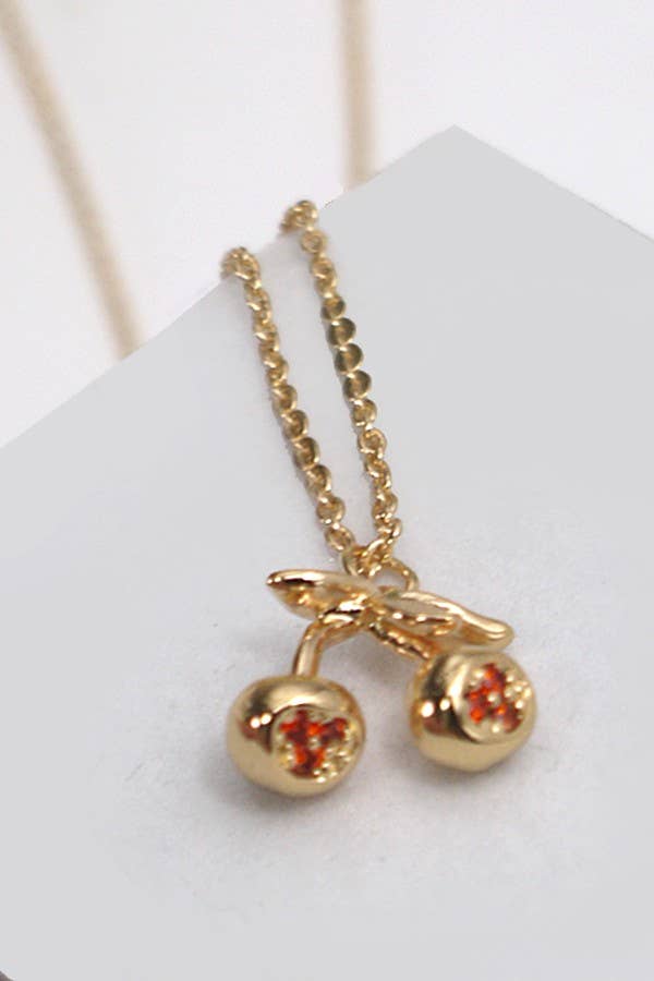 Cherry Charm Necklace