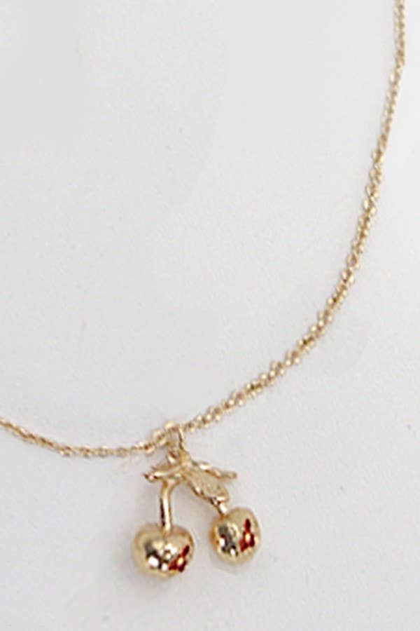 Cherry Charm Necklace