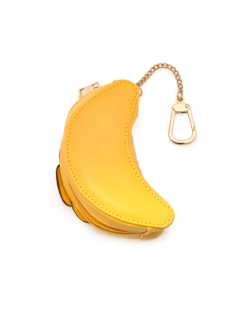 2-in-1 Bag Charm & Reusable Shopper Bag - Croissant Pastry