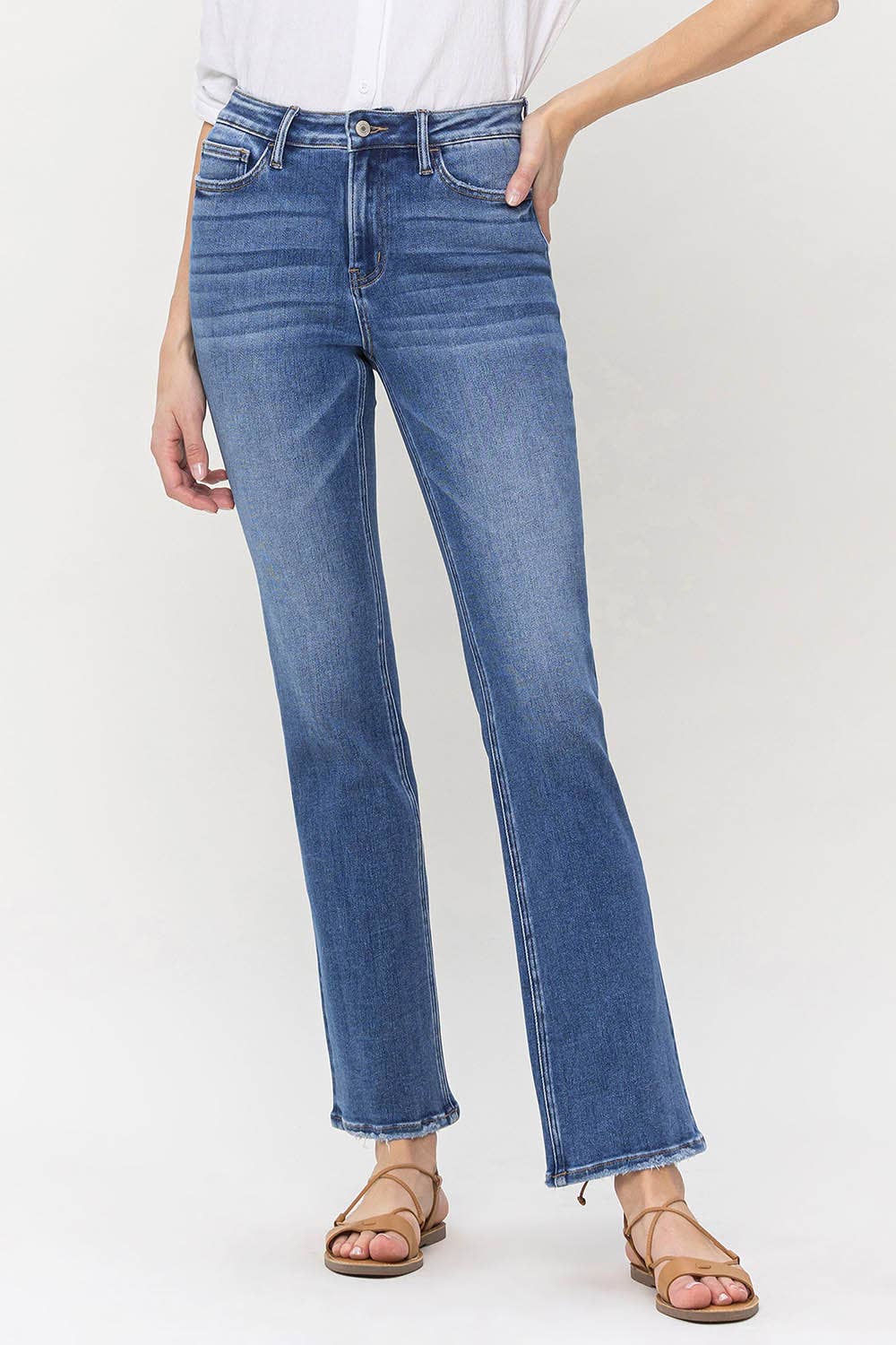 Lovervet by VERVET High Rise Slim Bootcut