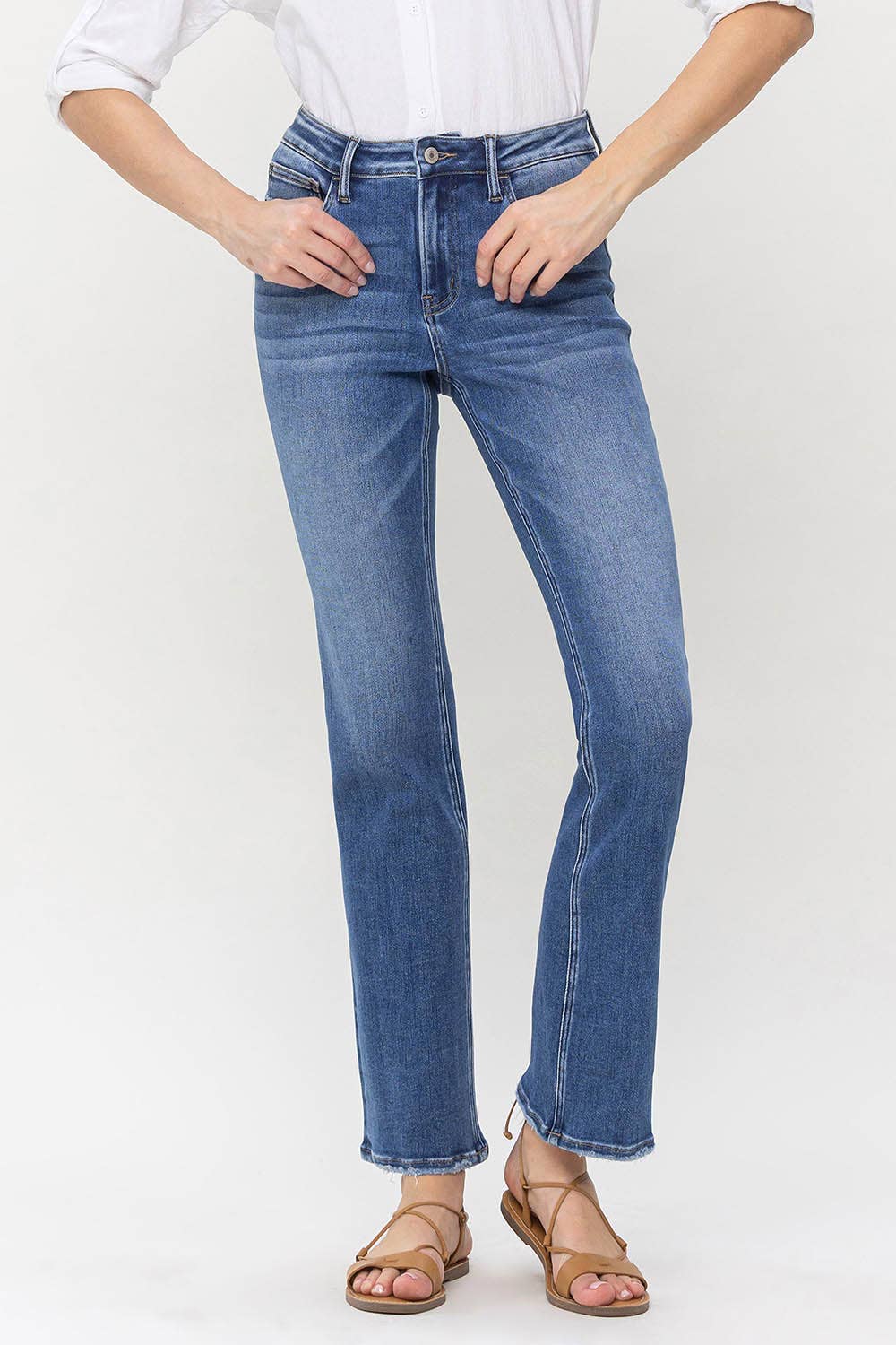 Lovervet by VERVET High Rise Slim Bootcut