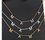 Mama Stainless Steel Necklace