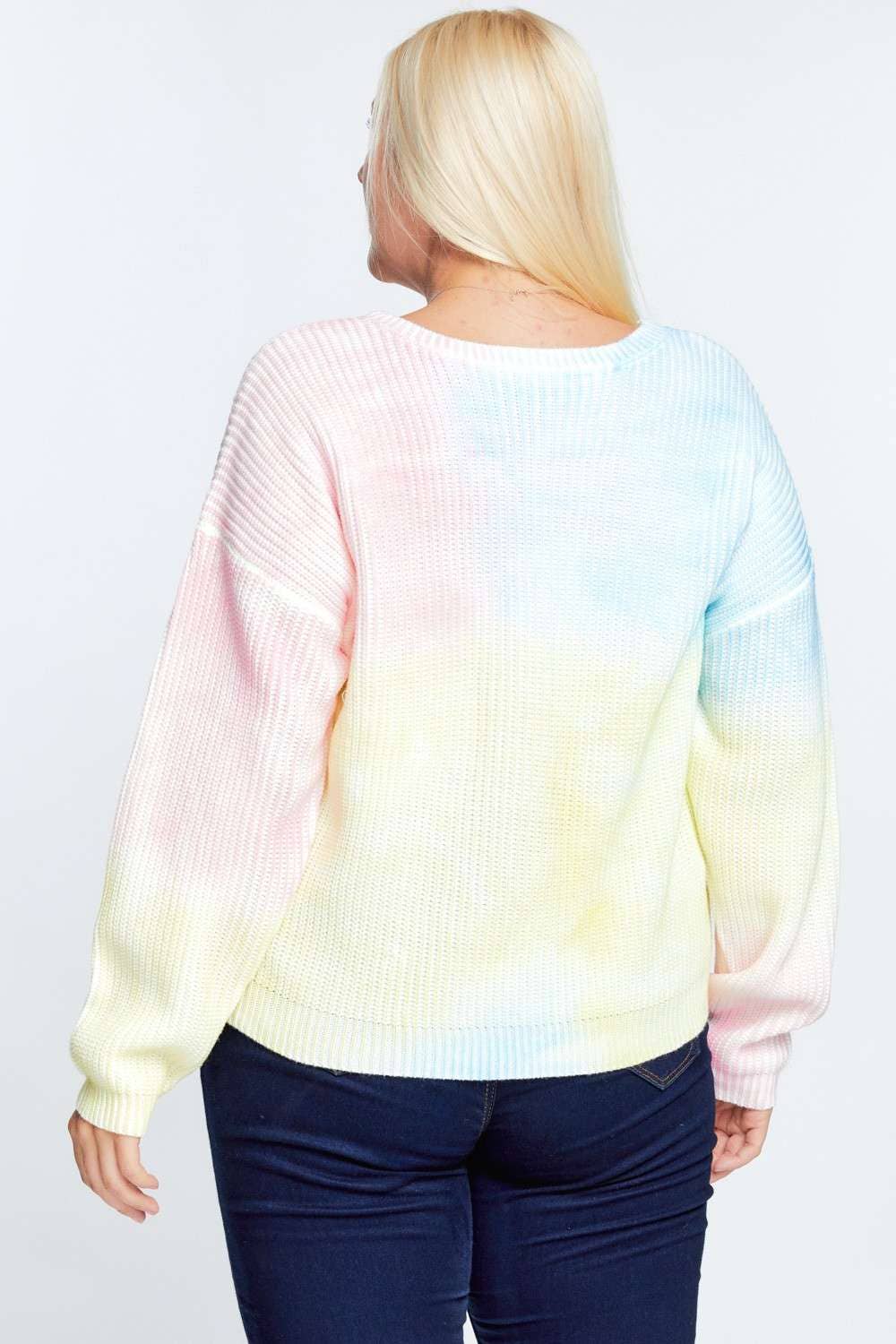 Colorful Button Down Cardigan