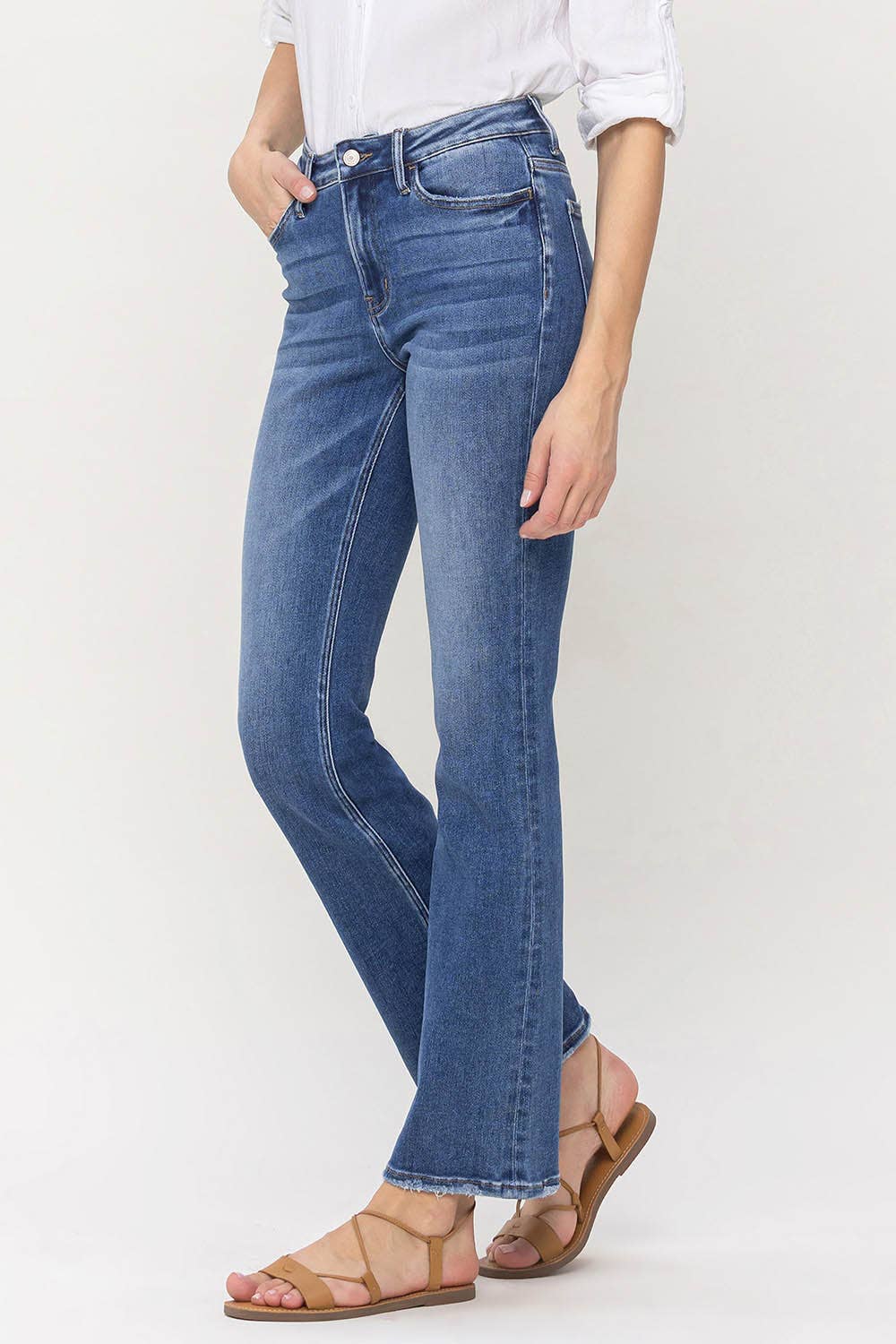 Lovervet by VERVET High Rise Slim Bootcut