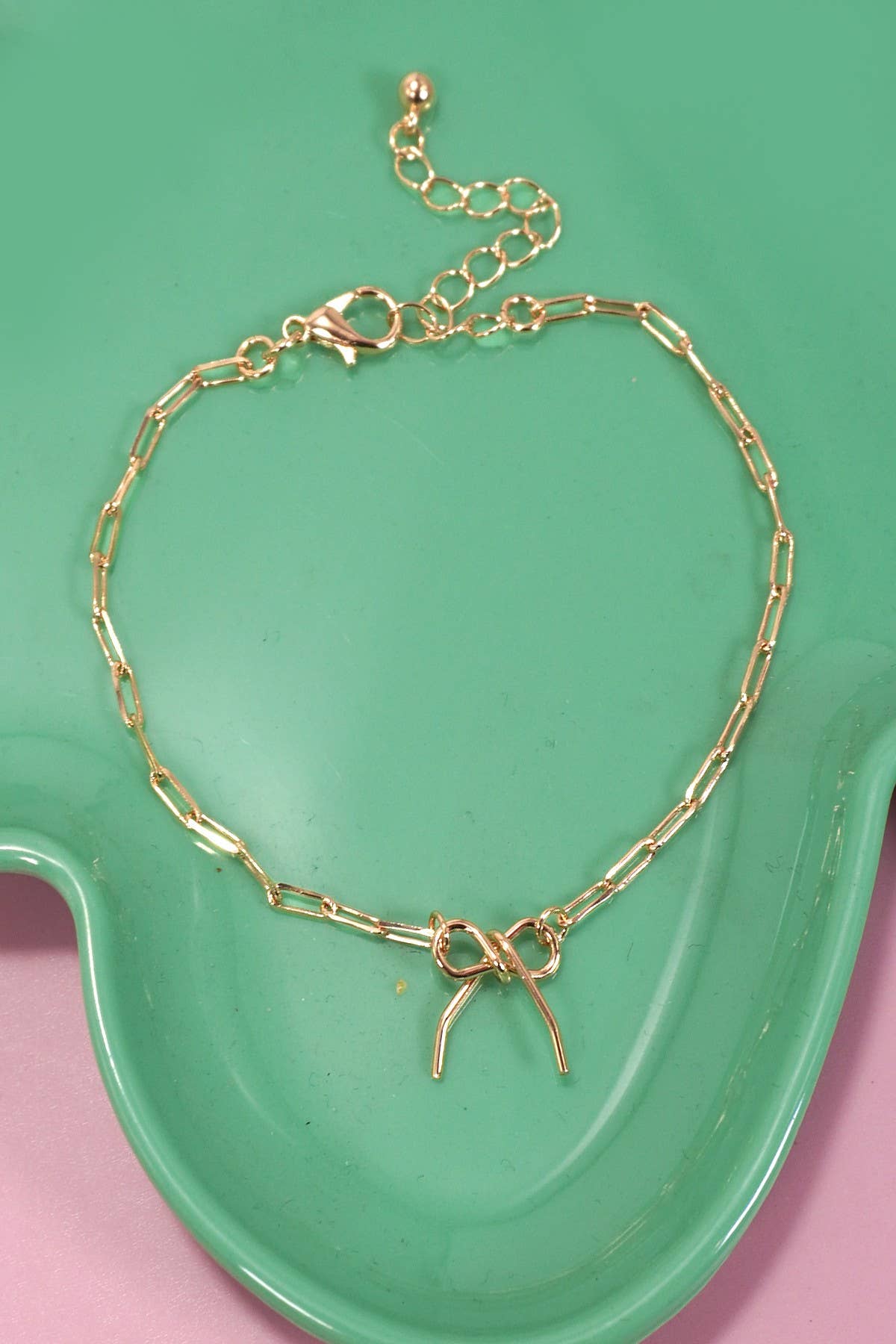 Bow Chain Bracelet