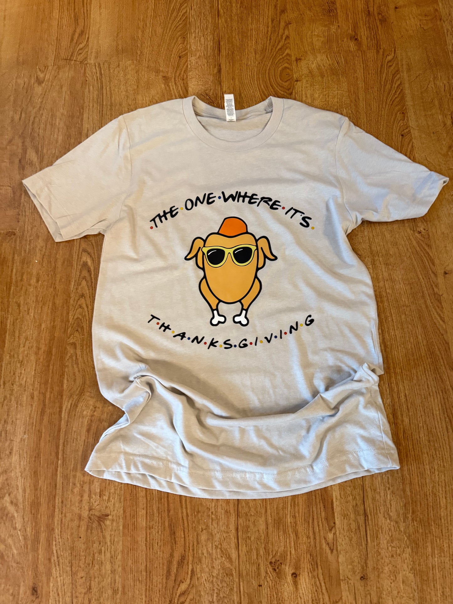 Friends Thanksgiving Comfort Colors Graphic Tee