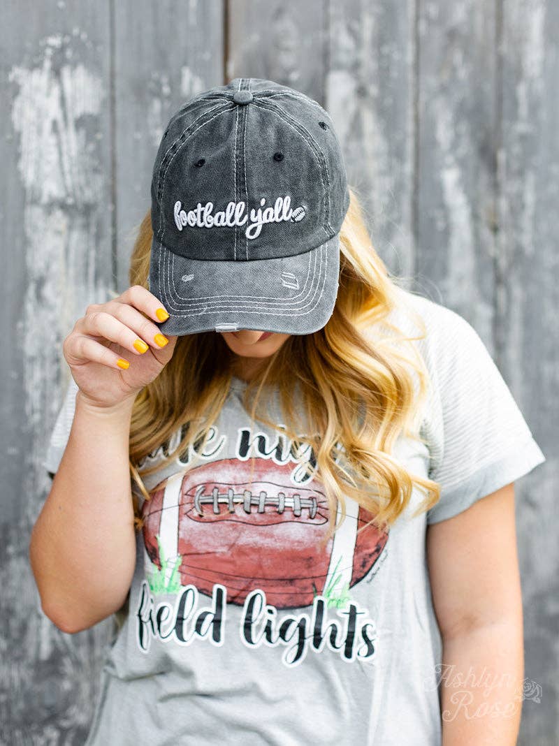 Football Y'all baseball cap