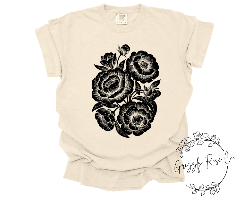 Vintage Floral Graphic Tee