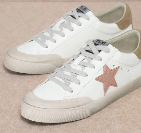 SADIE - Super Star Leather Sneakers