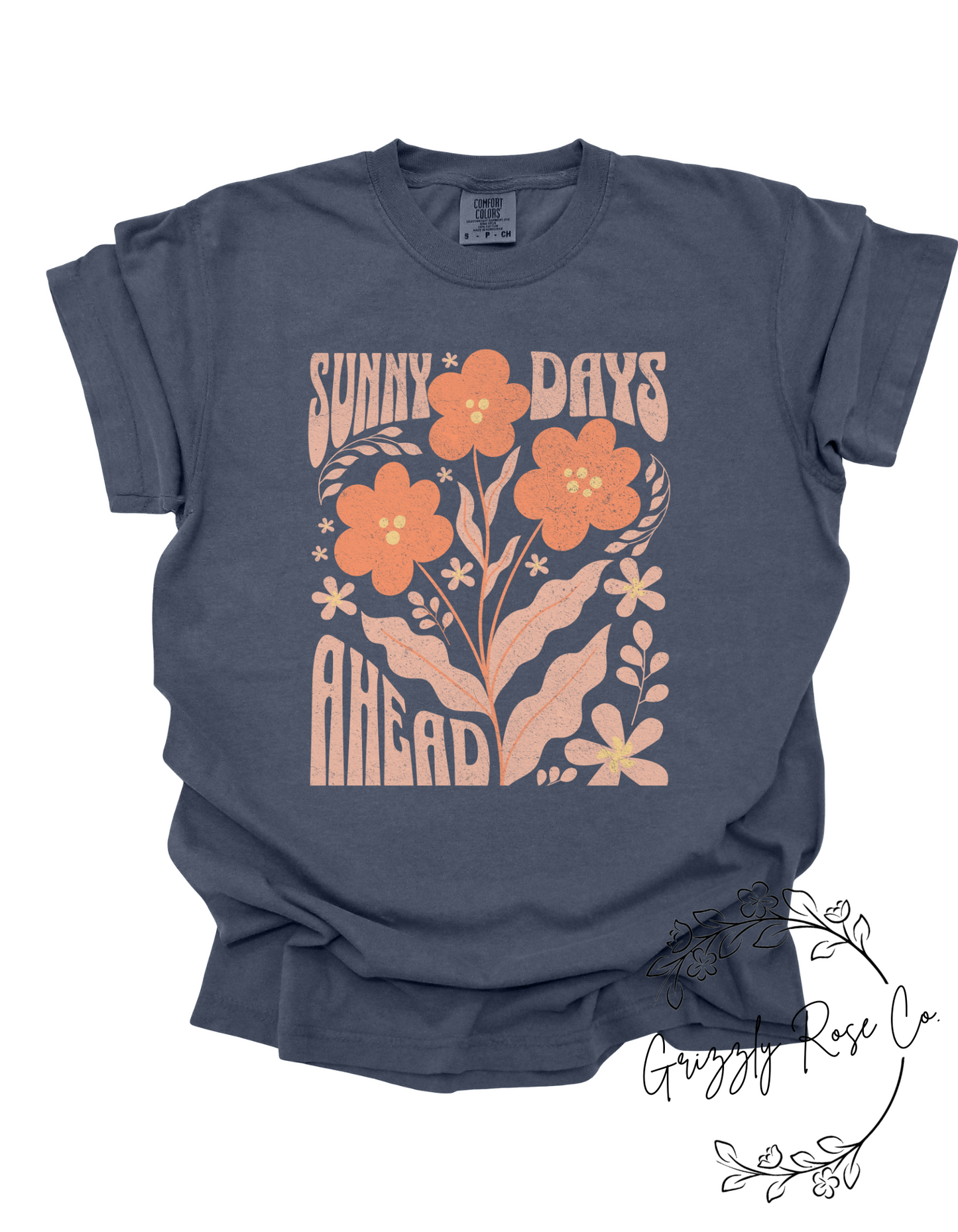 Sunny Days Ahead Comfort Colors Graphic Tee