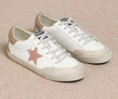 SADIE - Super Star Leather Sneakers