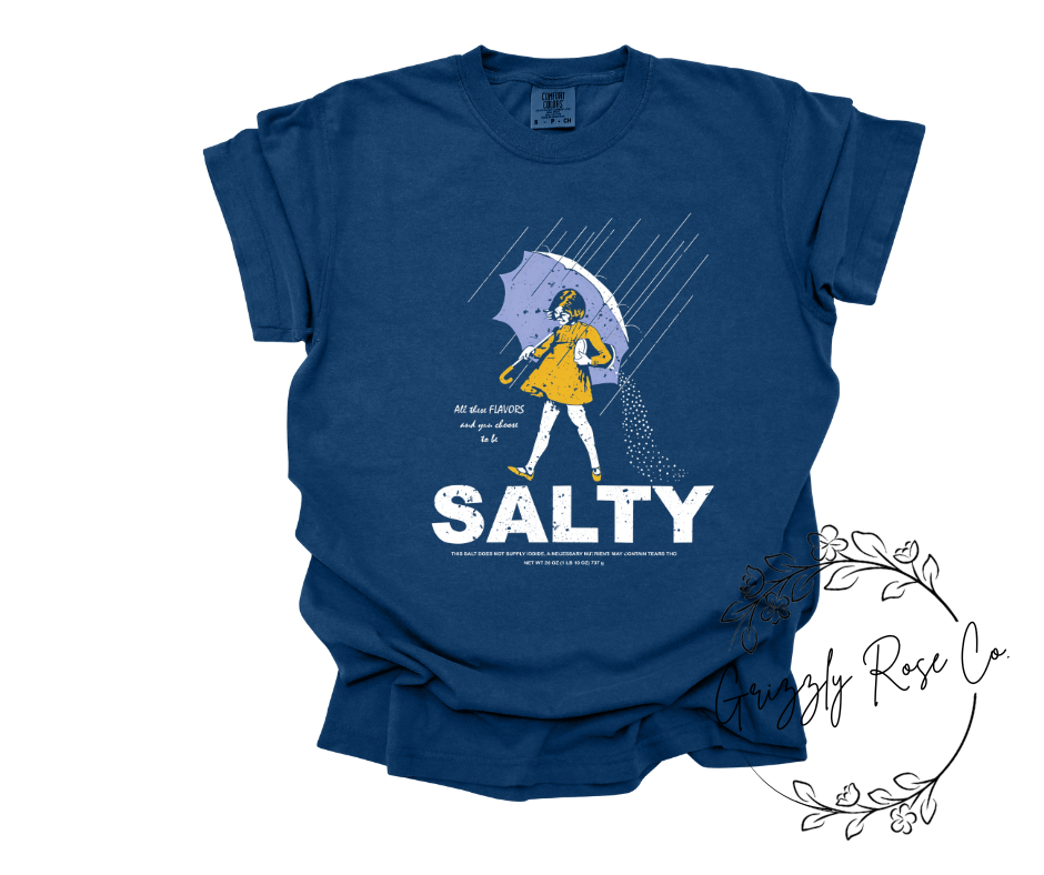 Salty Girl Comfort Colors Graphic Tee