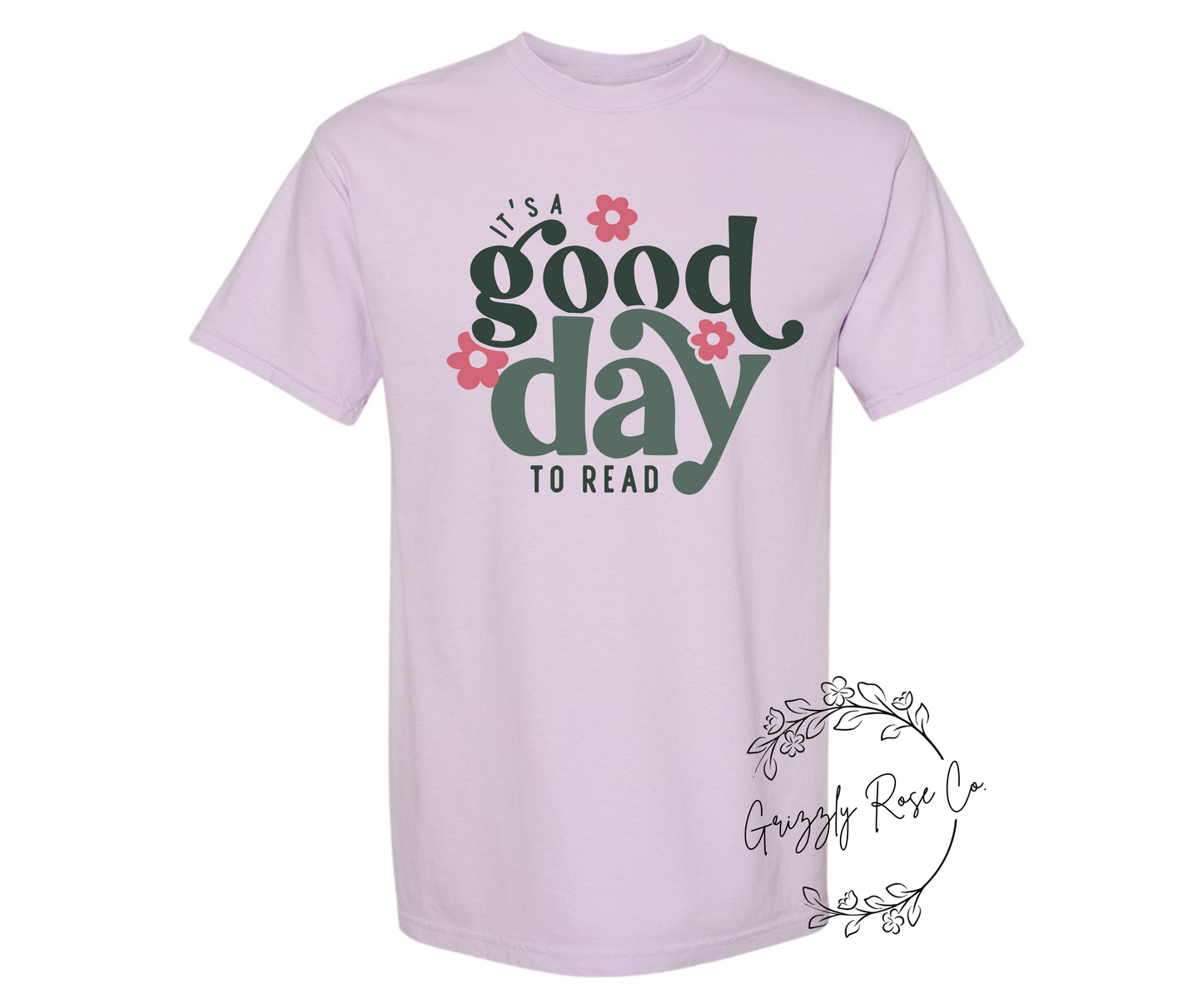 It's a Good Day to Read Comfort Colors Graphic Tee