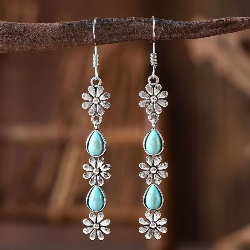 Turquoise Drop Earring