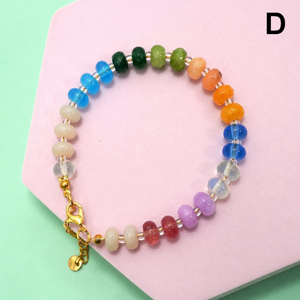 Boho Resin Beaded Bracelet