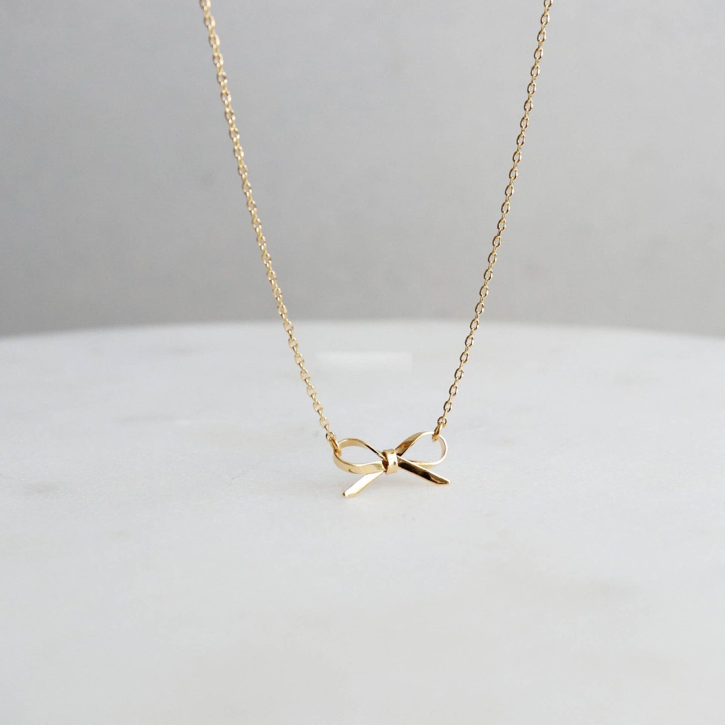 Small Bow Necklace