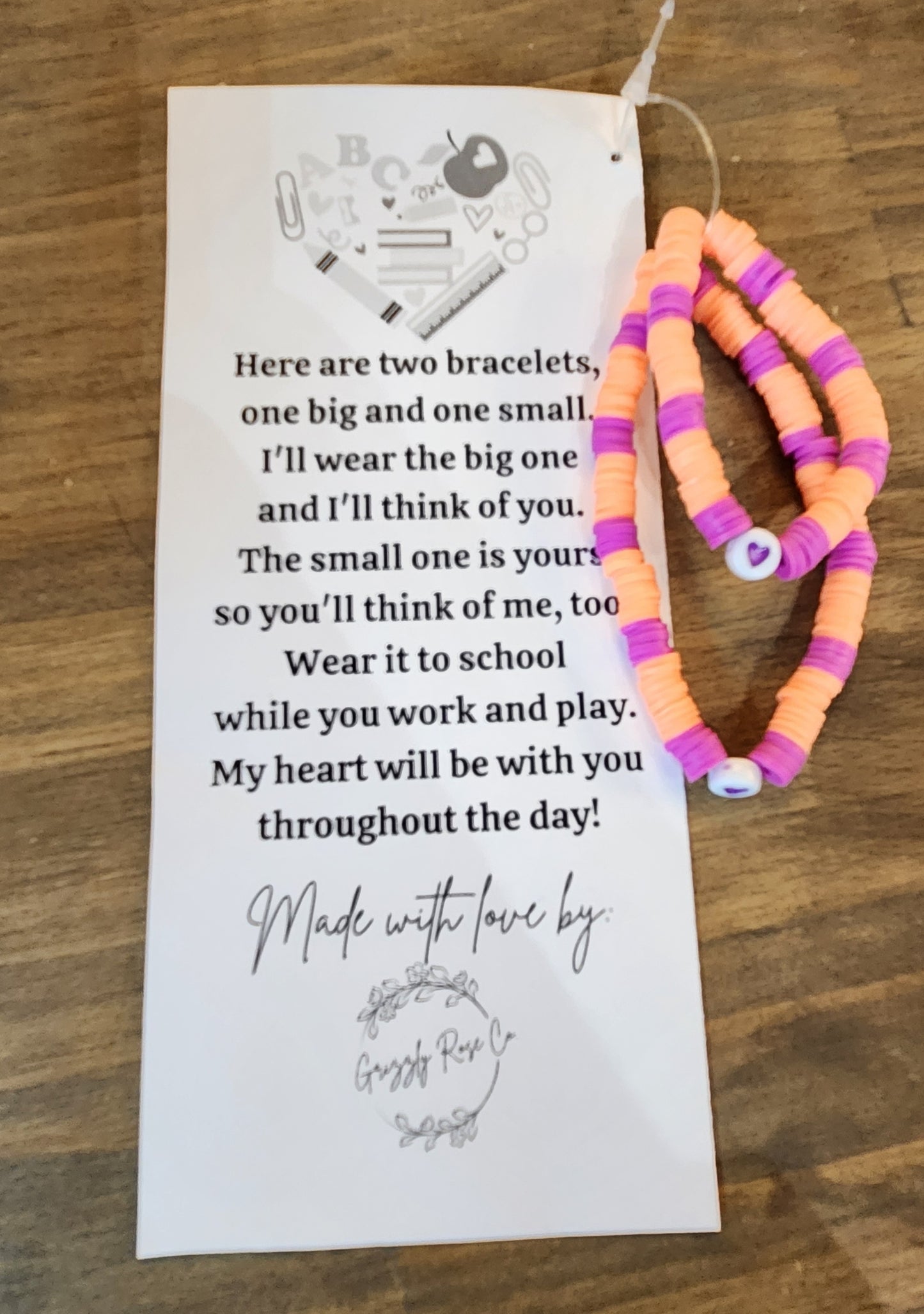 First Day Bracelets