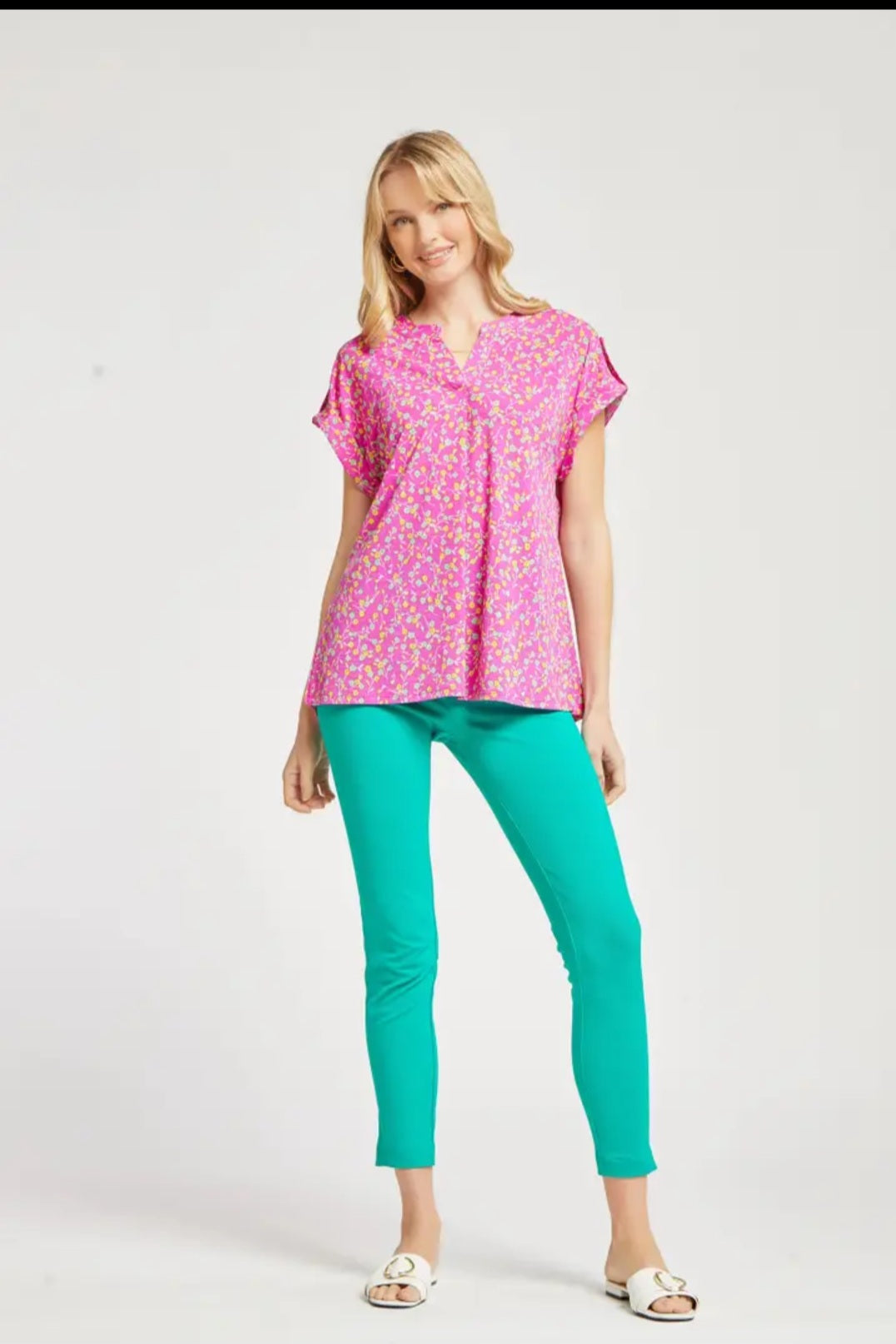 Dear Scarlett Floral Lizzie Doleman Top