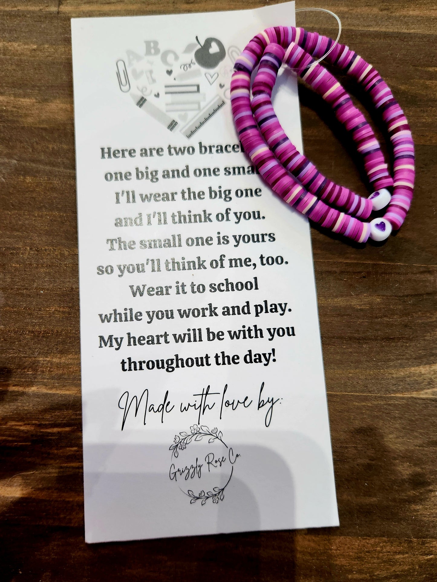 First Day Bracelets
