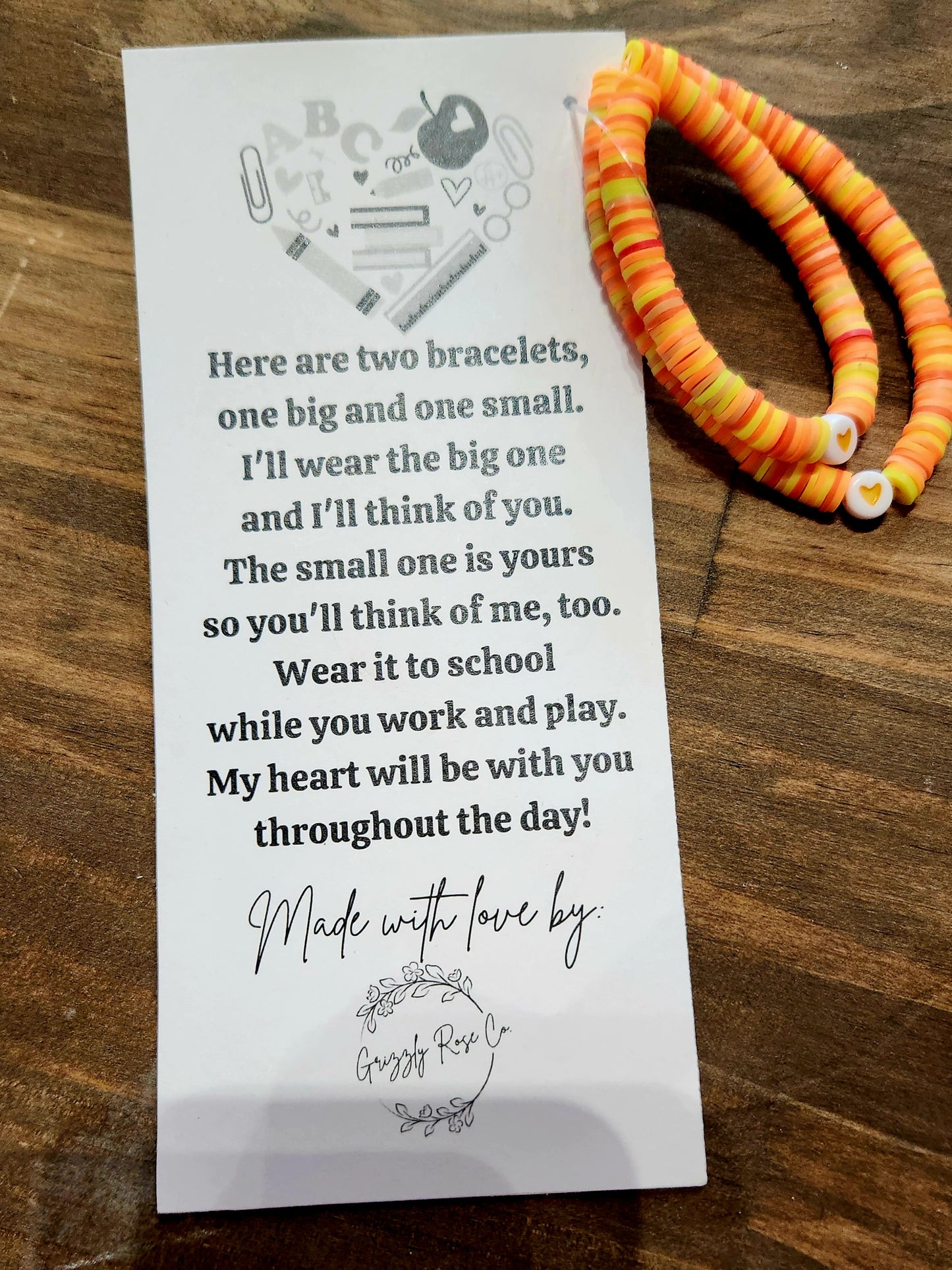 First Day Bracelets