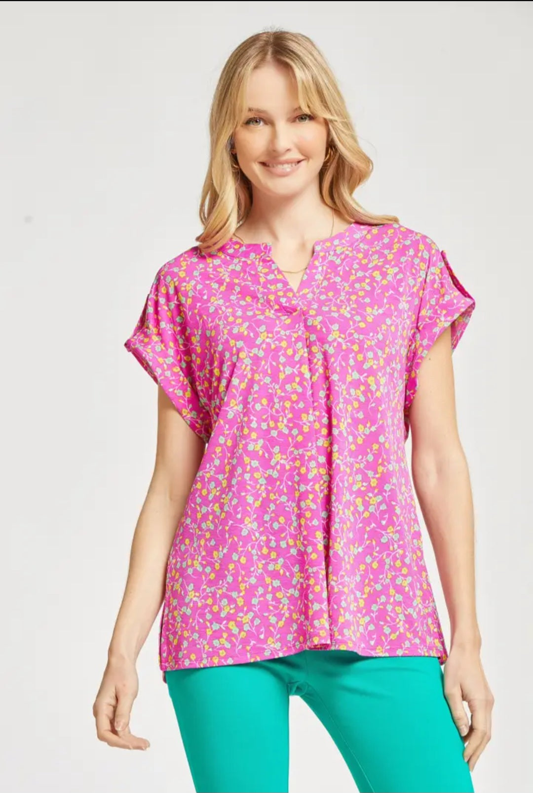 Dear Scarlett Floral Lizzie Doleman Top