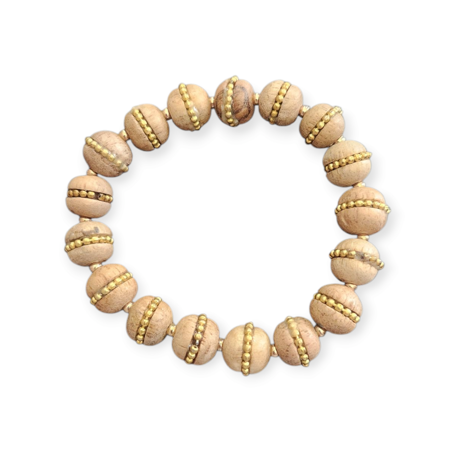Wooden Bead Bracelet