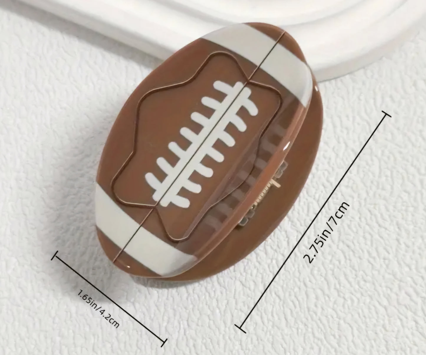 Football Hairclip