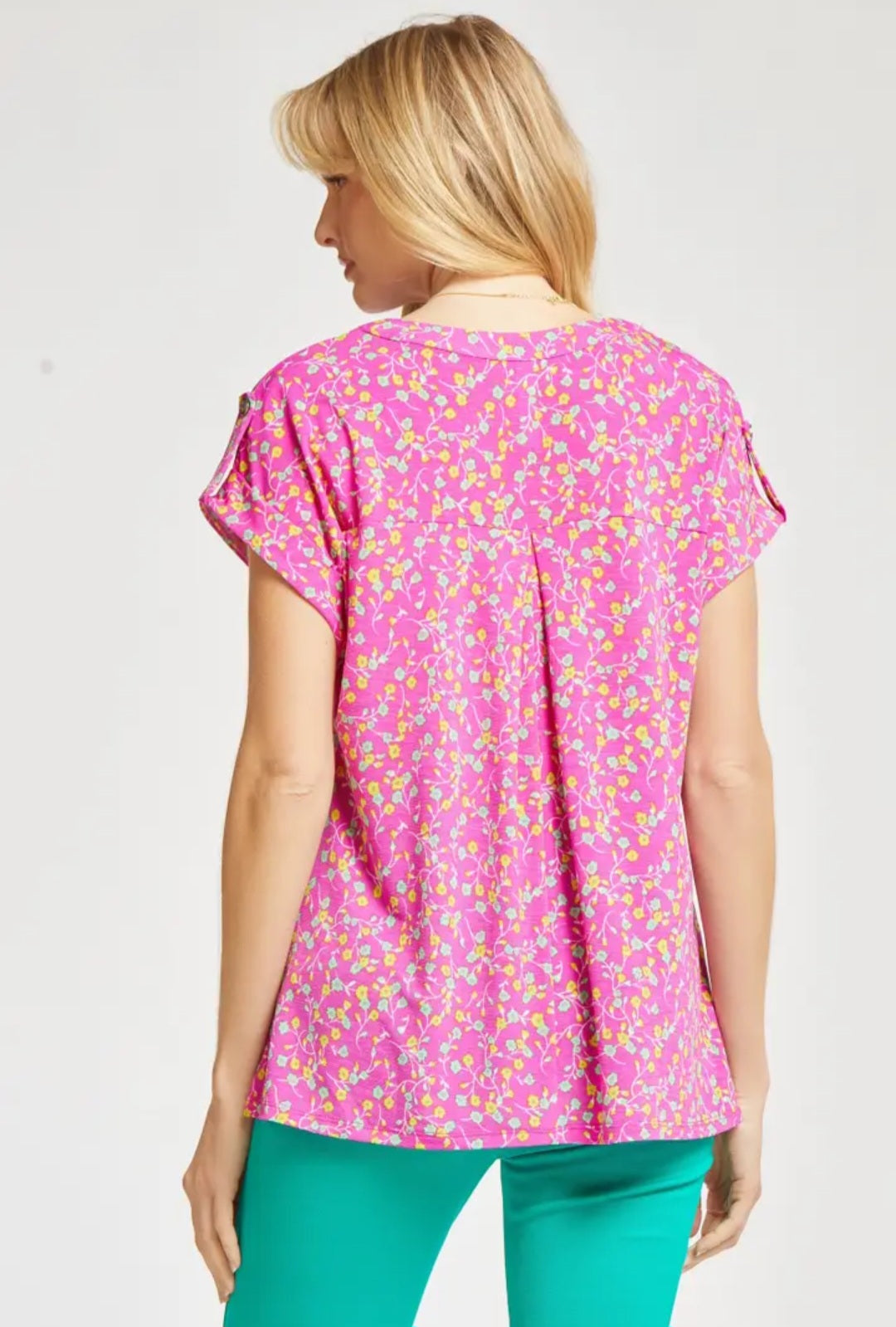 Dear Scarlett Floral Lizzie Doleman Top