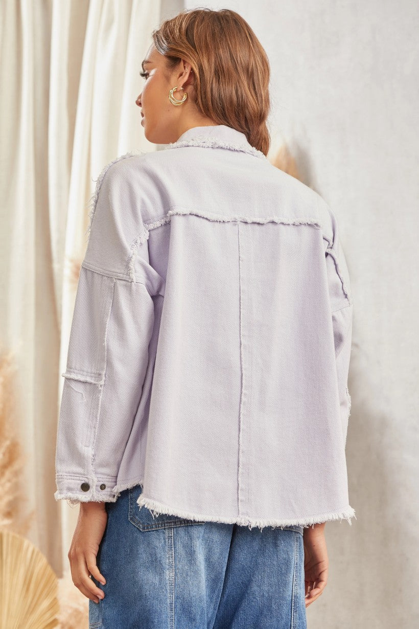 Fringe Denim Jacket