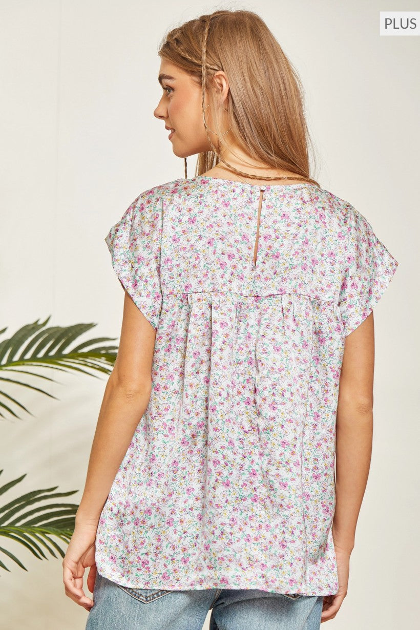 Unit by Andre Floral Print Top