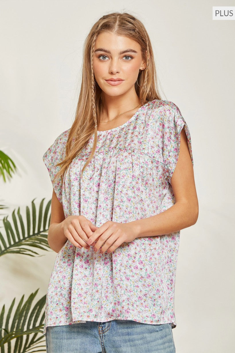 Unit by Andre Floral Print Top