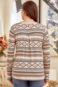 Dear Scarlett Aztec Print Lizzy