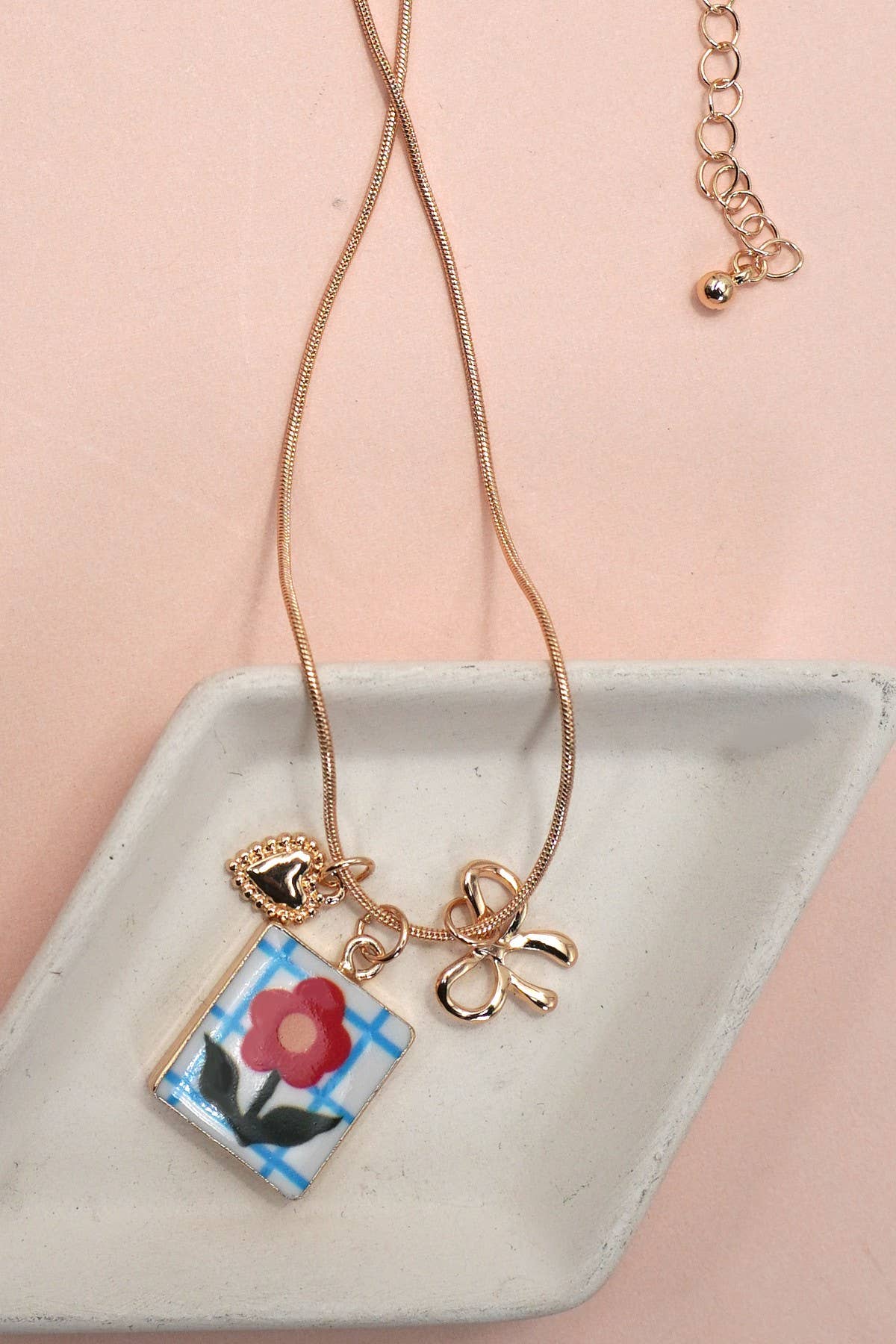 Cluster Charm Necklace