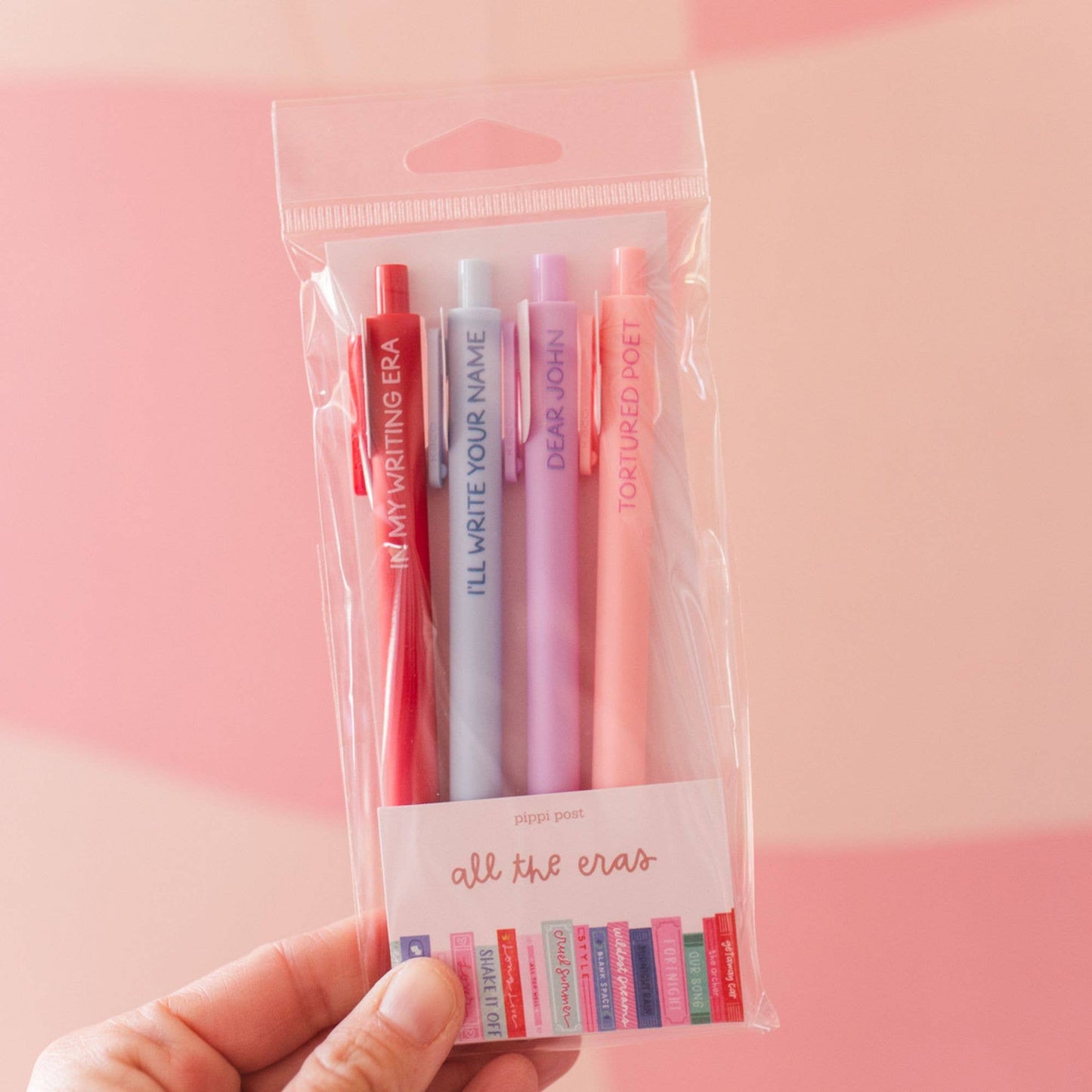 All The Eras Swiftie Inspired Tour Pen Set