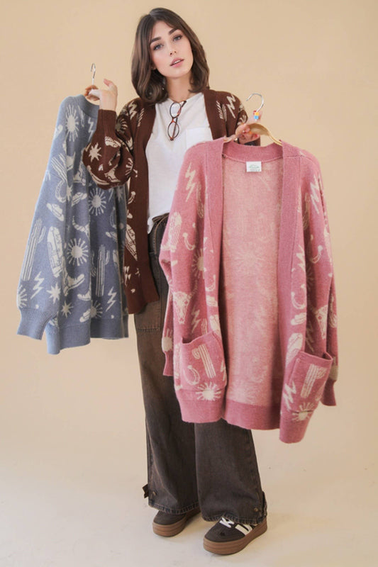 Western Charm Cardigan