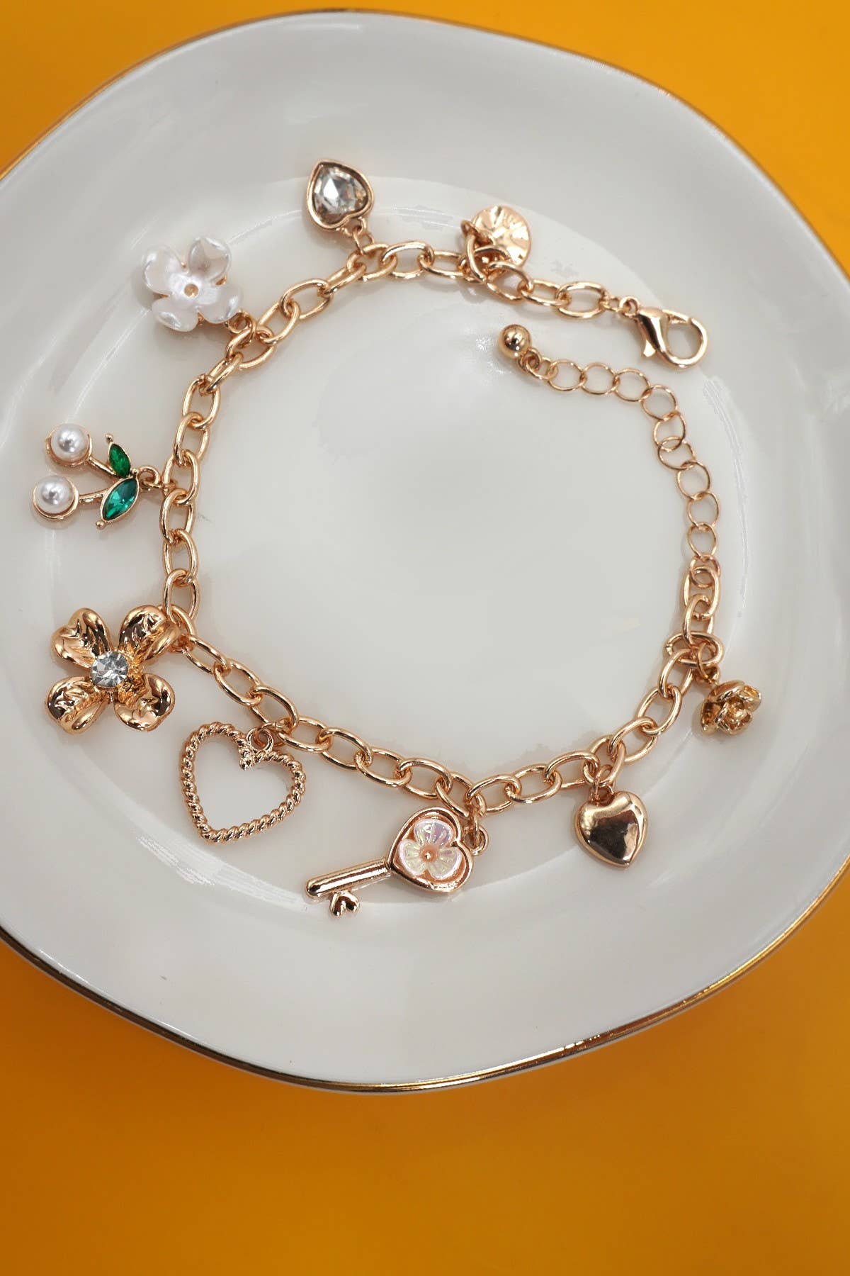 Cherry Charm Bracelet