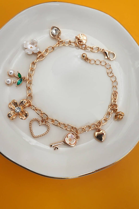 Cherry Charm Bracelet