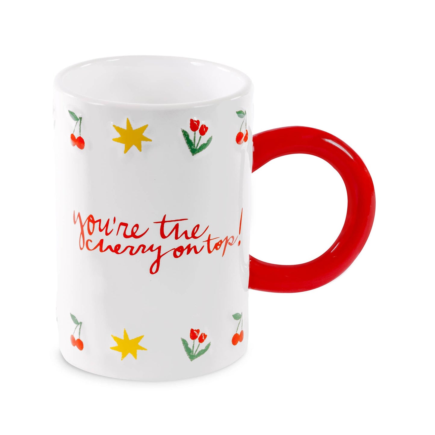 Cherry on Top Ceramic Mug