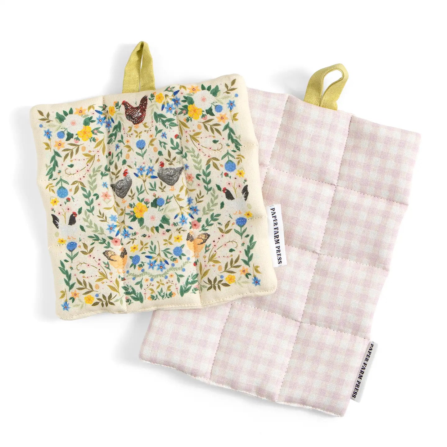 Paper Farm Press Pot Holder Sets