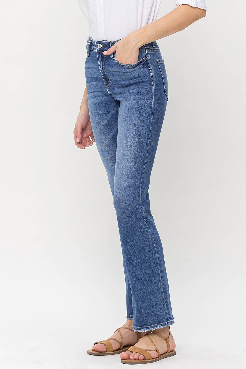 Lovervet by VERVET High Rise Slim Bootcut