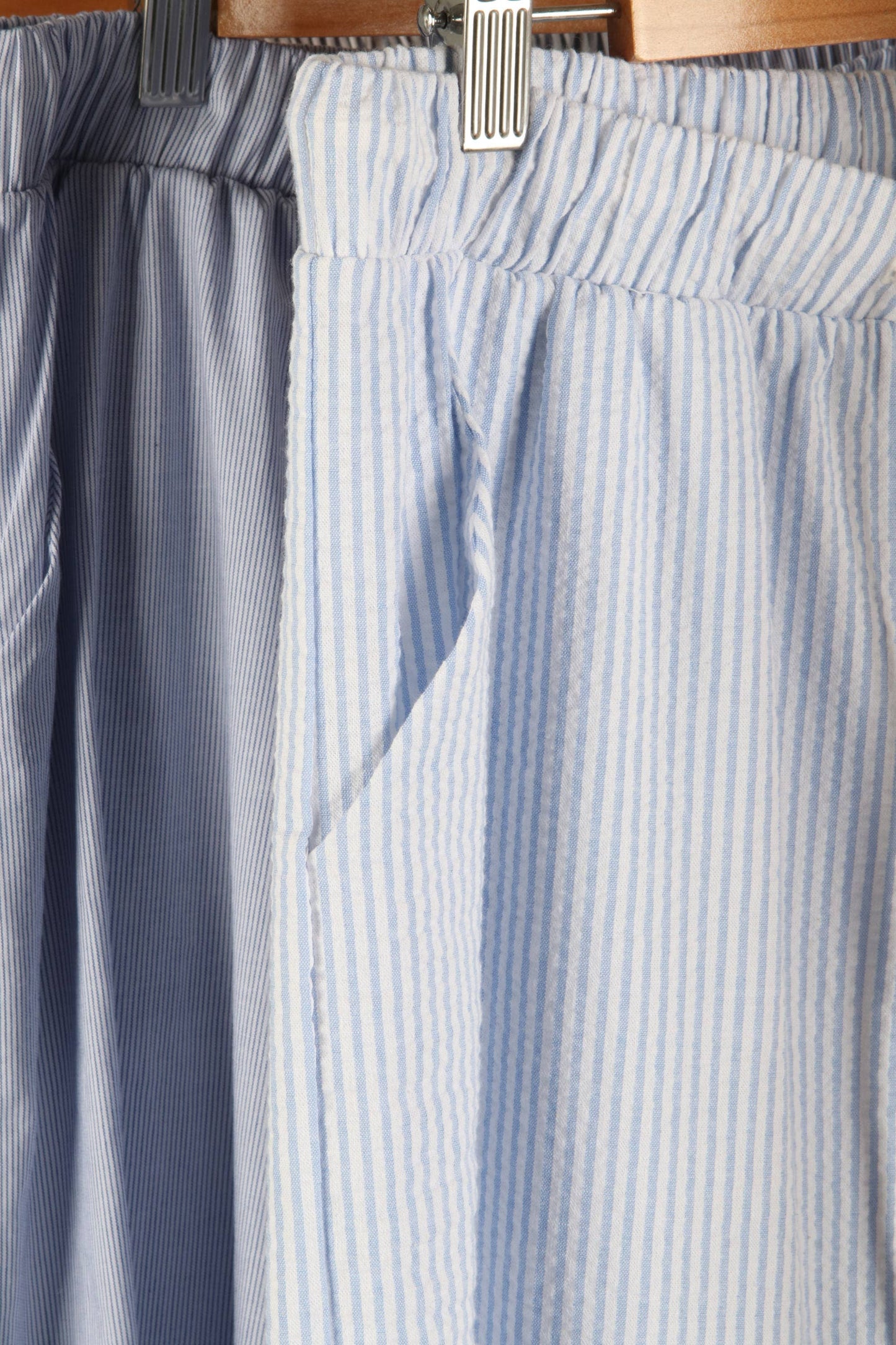 Woven Stripe Pants