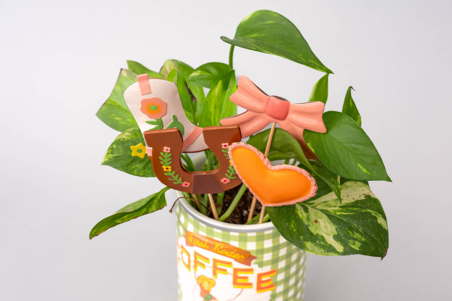 Cowgirl Plant Stakes