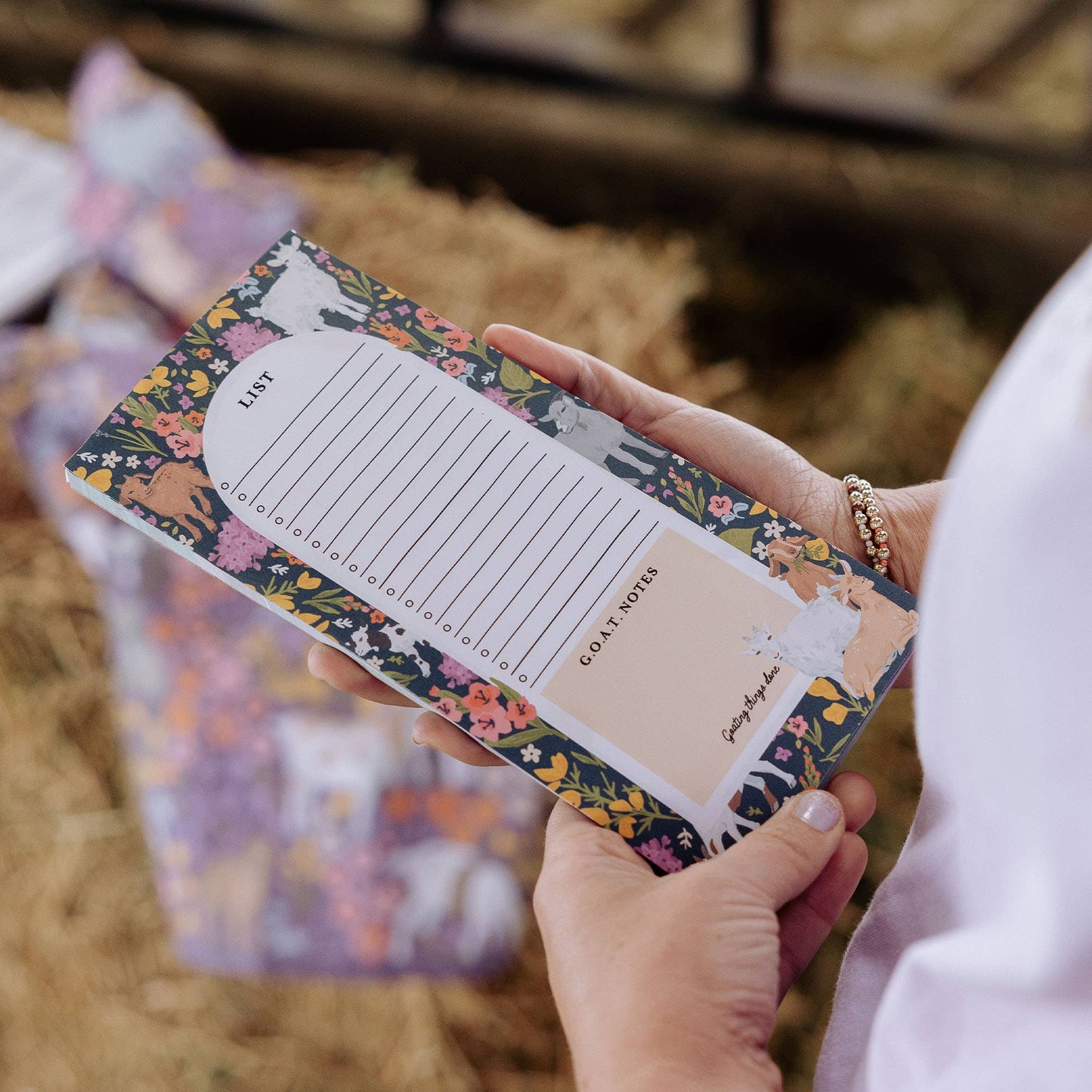 Goat Folk Market List Notepad