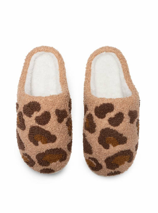 Indoor / Outdoor Slippers - Leopard Print